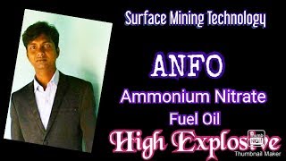 Ammonium nitrate fuel oil High explosive [upl. by Cerys]