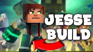 Minecraft Story Mode SEASON 2 EPISODE 1  Building JESSE in Minecraft [upl. by Stockton702]