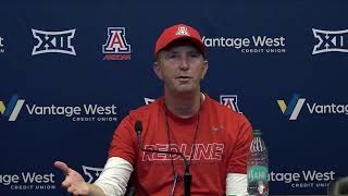 Arizona Football Press Conference [upl. by Othilie]