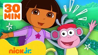 Dora the Explorer  As MAIORES Aventuras de Dora com Botas  30 Minutos  Nick Jr em Português [upl. by Eentrok977]