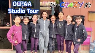 OCPAA Studio Tour wThe Crazy 8s  World of Dance  CarmoDance Vlogs [upl. by Aicatsal]