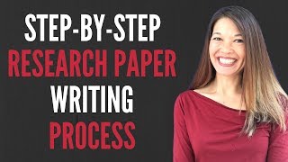 My Step by Step Guide to Writing a Research Paper [upl. by Salot]