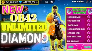 FREE FIRE DIAMOND HACK NEW MANU UNLIMITED DIAMONDS HACK LATEST VERSION OB42 UPDATE APK 2024 MOD [upl. by Michelle505]