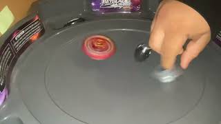 Beyblade burst quadstrike Zeal Achilles A8 vs Destruction Belfyre B7 [upl. by Ddal]