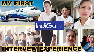 𝐑𝐞𝐣𝐞𝐜𝐭𝐞𝐝 𝐨𝐫 𝐒𝐞𝐥𝐞𝐜𝐭𝐞𝐝  😯 My first Cabin Crew Interview Experience🧐 Indigo flight attendantindigo [upl. by Eleets]