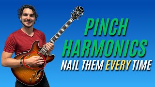 How To Do Pinch Harmonics On Guitar  Easy Step By Step Guide [upl. by Maryjo]