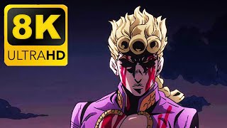 7 Page Muda in 8K UHD JoJos Bizarre Adventure Japanese [upl. by Forrest]