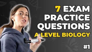 7 Exam Practice Questions For A Level Biology [upl. by Kissiah]