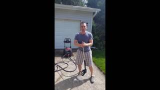 Briggs amp Stratton POWERflow Gas Pressure Washer DEMO [upl. by Nostrebor]