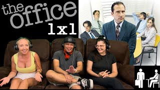 THE OFFICE 1x1  Pilot  Reaction [upl. by Ecinreb]