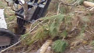 Root Rake Grapple Tractor Attachment 2 by THE RAKE SHOPwmv [upl. by Ahsemal]