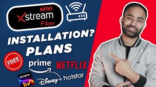 Airtel Xstream Fiber Installation Charges and All New Plans 2023 Best Plan For You [upl. by Caprice]