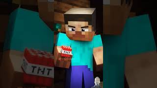 stave Minecraft hero or villen minecraft майнкрафт minecraftanimation animation herobrine [upl. by Cath560]