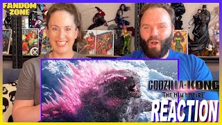 GODZILLA X KONG THE NEW EMPIRE Official Trailer Reaction [upl. by Yecad]