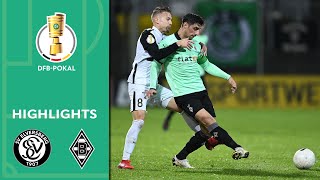 SV Elversberg vs Borussia Mönchengladbach 05  Highlights  DFBPokal 202021  2nd Round [upl. by Colner]