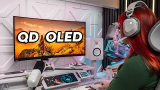 Trying the CHEAPEST OLED Ultrawide [upl. by Nyrol969]