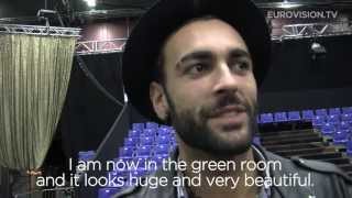 Marco Mengoni  LEssenziale Italy First Rehearsal [upl. by Ahsercel]