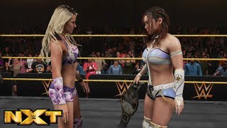 WWE 2K19 NXT TAYNARA CONTI VS CANDICE LERAE [upl. by Caren]