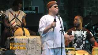 A Demain LIVE by Salif Keita African Music Festival Hertme 2013 [upl. by Sothena]