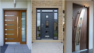 top stylish Aluminum main entrance doors designs and ideas for Duplex homesmodern interiors ideas [upl. by Corwun]