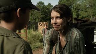 The Walking Dead 11x13 Maggie amp Hershel ‘Glenn’s Son’ Opening Escene [upl. by Ettenot]