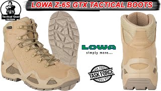 Lowa Z6S GTX Review  Watch before you buy  Tactical boots review LowaUSA [upl. by Nnod]