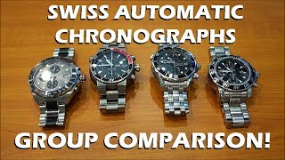 Valjoux 7750 Swiss Automatic Chronographs  TAG Heuer Oris Omega Montblanc  Perth WAtch 53 [upl. by Trovillion659]