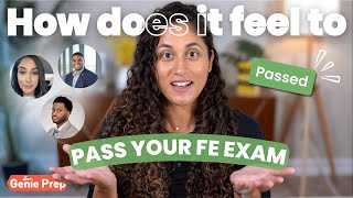 FE Exam 2024  What It Really Feels Like to Pass Student Stories [upl. by Arved]