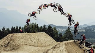 World’s First Cash RollTailwhip by Nicholi Rogatkin  Crankworx Innsbruck Winning Run [upl. by Manda696]