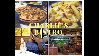 First time at Charlies Bistro  Vlog  Double Reflection [upl. by Theola]