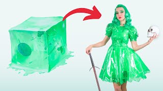 I made a Gelatinous Cube dress [upl. by Ffoeg293]