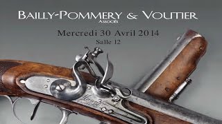 1 fr Русское оружие военистика и старинные книги BAILLYPOMMERY amp VOUTIER 30 апреля 2014 [upl. by Nwadahs]