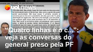 Plano de golpe e mortes de Lula e Moraes Quatro linhas é o c disse general Mario Fernandes [upl. by Lynnett]