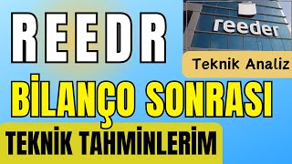 REEDR HÄ°SSE SENEDÄ°  REEDER BÄ°LANÃ‡O VE TEKNÄ°K ANALÄ°Z  SON DURUM [upl. by Galligan]