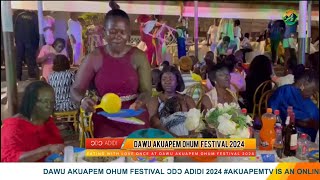 Dawu Akuapem OHUM festival 2024 ƆdɔAdidi [upl. by Adirf]