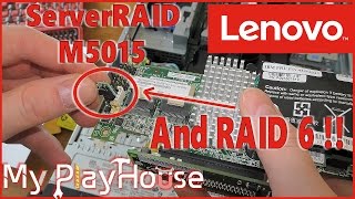 ServerRAID M5015 Setup with M5000 Advanced Feature Key  498 [upl. by Ellesij352]