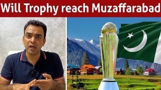 Big hurdle for Pak to take Champions Trophy tour to Kashmir [upl. by Enerahs766]