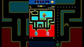 PacMan level 25 gameplay speedrun pacman speedrun shorts [upl. by Ganny]