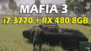 Mafia 3  i7 3770  16GB RAM  RX480 8GB  1080p [upl. by Ecyal]