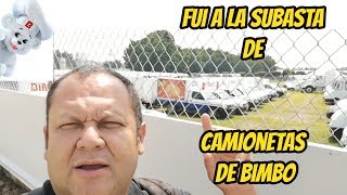 fui a la subasta de camionetas 🐼 BIMBO [upl. by Arahat]