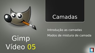 Camadas no Gimp [upl. by Leber447]