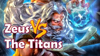 Zeus vs Titans  Greek Mythology Animated  Myth Stories [upl. by Arrimat]