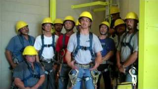 Ironworker Wind Turbine Training [upl. by Nilhsa]