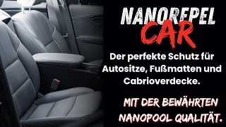 Nanorepel für Autotextilien – Schützen Sie Ihre Autositze vor Schmutz und Feuchtigkeit [upl. by Anitnauq]