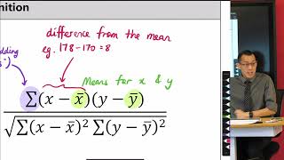 Pearsons Correlation Coefficient 1 of 3 Unpacking the formula [upl. by Asli]