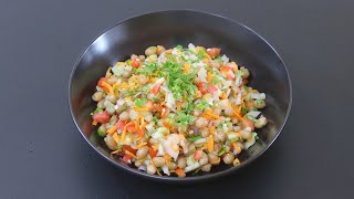 High Protein Salad  No Oil Salad  Skinny Recipes [upl. by Suoicerp]