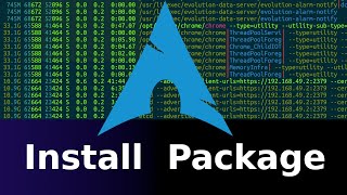 Arch Linux  Install Package [upl. by Aizan]