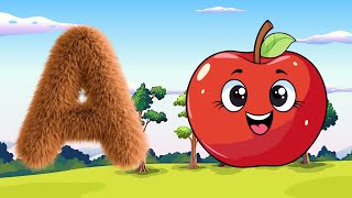 A Apple Song  Inspired By ABC song Gracies Corner  Nursery Rhymes  Kids Songs 84 [upl. by Llorrac989]