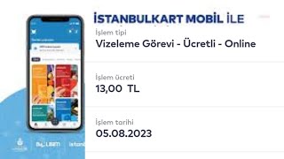 İstanbulkart Vizeleme Online Nasıl Yapılır  İstanbulkart Vizeleme [upl. by Ries566]