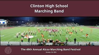 Clinton High School  Alcoa Marching Band Festival October 26 2024 [upl. by Nuri183]